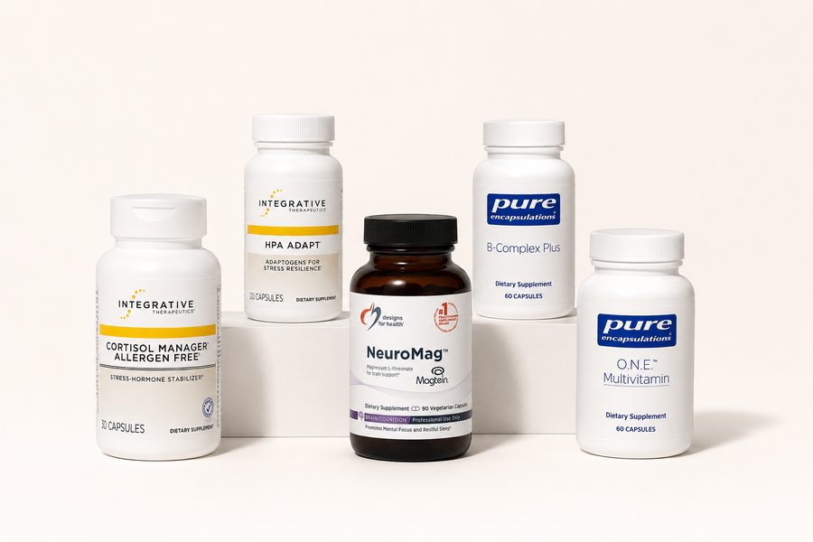 Stress Support supplement stack